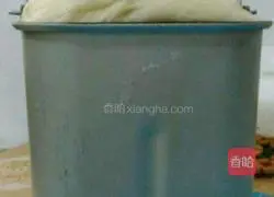 Bacon Illustration of how to make corn salad bread 1