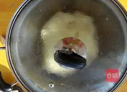 Illustration of how to make bean paste bread flowers 6