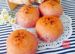 Illustration of how to make whole wheat purple sweet potato meal buns 12