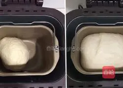 Red bean milk-flavored snack bag (Bread machine kneading version) Recipe 3