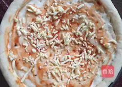 Illustration of how to make double pizza 3