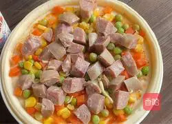 Illustration of grilled pizza 6