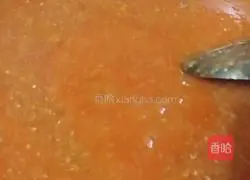 Illustration of how to make tomato meat sauce pasta 10