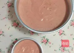 Double-layered Cream Cake Illustration 13