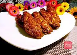 Illustration of how to make garlic fried chicken wings 12
