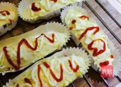 Illustration of how to make green onion cheese bread 8