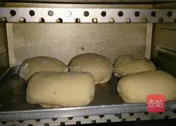 Illustration of how to make banana bread (banana sandwich) 6