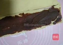 Illustration of making bean paste thousand-layer toast bread 6