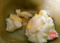 Illustration of making bean paste bagels 2