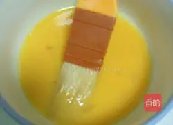 Illustration of how to make green onion cheese bread (pork floss stuffing) 12