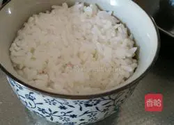 Pork floss rice Illustration of how to do it 2