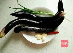 Illustration of how to make garlic steamed eggplant 1
