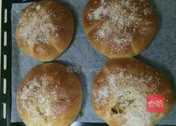, Pumpkin, sesame and coconut stuffed bread.Recipe 15