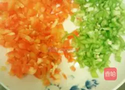 Illustration of how to make bacon pizza 4