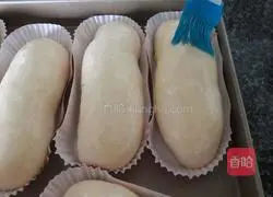 Illustration of how to make custard butter bread 12