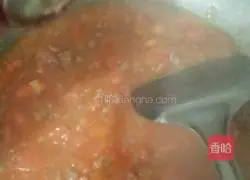 Tomato meat sauce Illustration of how to make pasta 8