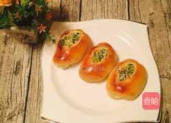 Illustration of how to make borscht bread 14