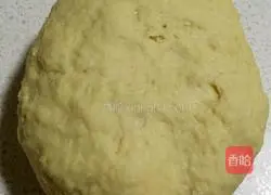 Illustration of making two-color bread with matcha flavor 2