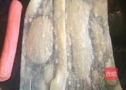 Illustration of homemade grilled cold noodles 3