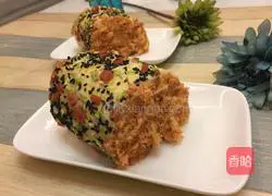 Pork floss bread Illustration of how to make rolls (Thousand Island Sauce) 14