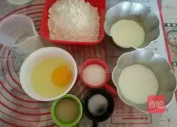 Illustration of how to make sweet buns 1