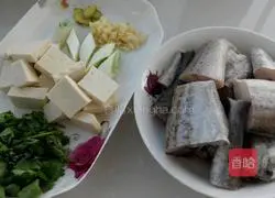 Illustration of how to make cod stewed with tofu 1