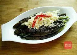 Illustration of how to make garlic steamed eggplant 5