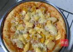 Illustration of how to make vegetable (fruit) pizza 9