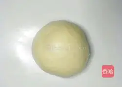 Illustration of how to make green onion, seaweed and meat floss bread 6