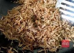 Illustration of homemade meat floss 10