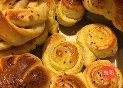 Illustration of how to make fancy buns (basic dough) 11