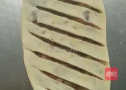 Illustration of making bean paste bread 8