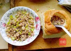 Cheese Baked Bread Box Recipe Illustration 2