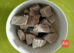 Illustration of homemade meat floss 3