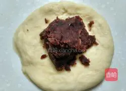 Illustration of how to make bean paste buns 5
