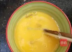 Illustration of how to make soft bread and egg pancakes 1