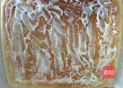 Illustration of how to make chives, sesame and pork floss rolls 9