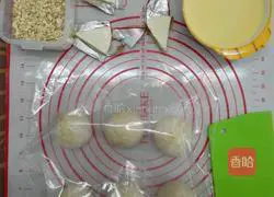 Bread machine whole wheat meal bag (cream cheese filling) recipe illustration 6