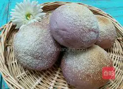 Purple sweet potato and coconut bread (plain flour version) recipe 13