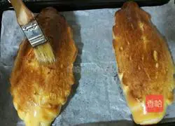 Illustration of how to make borscht bread 16