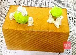 Coconut stuffed toast bread Practice illustration 17