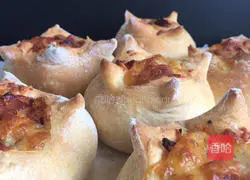 Whole wheat lava cheese bread recipe illustration 7