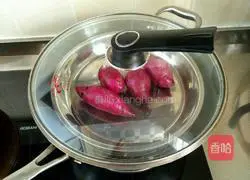 Illustration of how to make purple sweet potato mashed toast bread 5