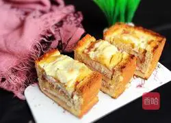 Illustration of making mashed potato cheese bread 20