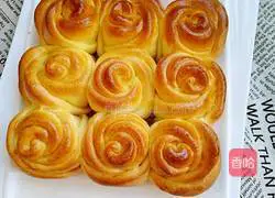 Illustration of how to make rose bread (hand-kneaded version) 11