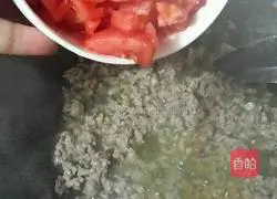 Tomato meat sauce Illustration of how to make pasta 7