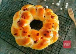 Corn Oil Wreath Bread Recipe Illustration 18