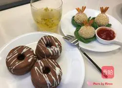 Illustration of how to make cocoa abacus bead buns 4