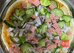 Vegetable (fruit) pizza recipe 6 