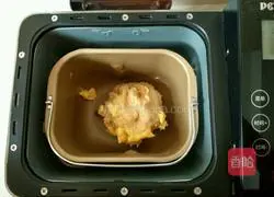 Illustration of how to make purple sweet potato mashed toast bread 4